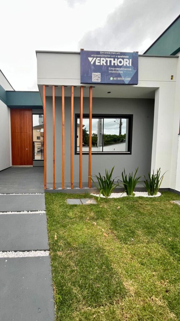Foto 1 de Casa geminada – fachada moderna