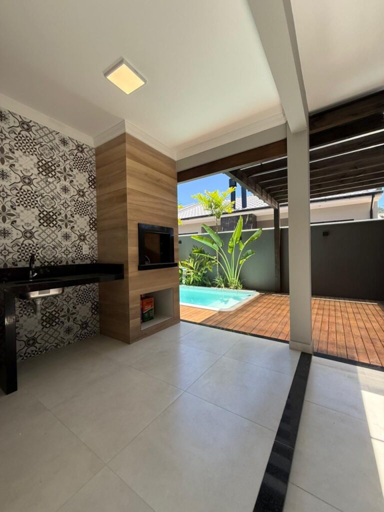 Foto 14 de Casa – Área gourmet e piscina